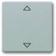 Busch Jaeger 2CKA006430A0328 BJ 6430-83-102 Control element for BuschJalousie insert Jalousiecontrol II alu