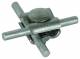 Dehn + Soehne 315119 Dehn universal connector for 8-10 NIRO, for cross t u parallel connections