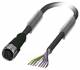 Siemens 3SX56012GA10 SIEM 3SX5601-2GA10 Anschlussleitung 8-po Kabelende, 10m lang 3SX5601-2GA10