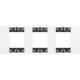 Legrand KA4802M3KW BTicino LivingNow cover frame 3x2-module in color version White