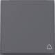 Gira 328667 toggle switch symbol doorbell TX_44 WG UP anthracite