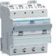 Hager ADM460QC Fi-LS 4P 6kA C-10A 30mA Type A QC/QB 230/400V