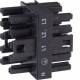 Hager GKWAZA5 Verteiler WAGO Winsta 1x5P IN +3x5P OUT
