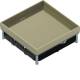 Hager MKQ120BL25 Messingkassette Q12 blind Belags T=25 mm