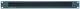 RACKMOUNT.IT 1U Blind Plate with Brush - CISCO BLUE