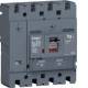 Hager HMT051DR Power switch h3+ P250 TM ADJ 4P4D N0-100% 50A 50kA FTC
