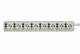 Baaske Medical 2011543 Baaske power strip MEDX ZPA 8 compartments 5m