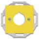 Busch Jaeger 2CKA001724A4382 BJ 2533-82-15 Zentralscheibe gelb carat Abdeckung für Datenkommunikation