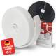 LABEL-THE-CABLE LTC 1220 LTC Velcro roll 3m for bundling and organizing cables white