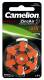 Button cell CAMELION, A13, zinc-air, blister of 6