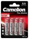 Mignon battery CAMELION Plus alkaline 1.5 V, type AA/LR6, blister of 4
