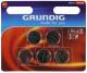 Knopfzelle GRUNDIG CR2430, 3,0V, Lithium, 5er-Blister