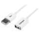 StarTech.com 3m White USB 2.0 Extension Cable A to A - M/F - 1 x Type A Male USB