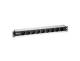 Equip 333292 48,3 cm ( 19 Zoll ) Steckdosenleiste 9xSchuko->St.90° silber Alu.