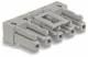 WAGO 770-845/011-000/062-000 socket part for LP deviated. 5-P. Gray