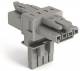 WAGO 890-1631 T-distributor 1 x plug / 2 x socket 4-pin, gray