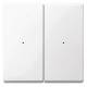 Merten 619219 paddles 6192 19, for push-button module 2-fold polar white