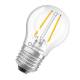 Osram 4099854069192 Ledvance LED CLASSIC PP 2.5W 827 FIL CL E27 250lm 2700K LED mini ball shape