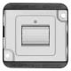 Merten MEG3106-7060 off / change-control, switch insert mattsilber 1pol PANZER