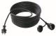 BACHMANN Extension 3G1.5mm black 5m H07RN-F rubber/neoprene earthing contact