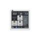 SHELLY Wall Display X1i Silver Quad-Core Processor 4-inch Color Touchscreen Display