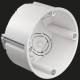 Kaiser 9063-78 HW device box halogen-free 40 mm for plate thickness 0.2–30 mm orange