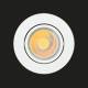 Nobile 1856861033 Downlight A 5068 T Flat weiß-matt 8W 927 38°