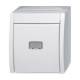Busch Jaeger 2CKA001085A1626 2601/6WGL-54 toggle switch with illumination ocean IP44 alpin white