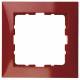 Berker 10118962 frame 1-fold S.1 red glossy