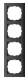 Merten MEG4040-3614 M-Pure-frame 4-gang anthracite,