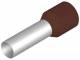 Weidmüller ferrule 25 mm ² brown, H25/36BR