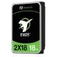 Seagate ST18000NM0272 EXOS 2X18 SAS 18TB Helium 7200rpm 9TB Capacity per Logical Unit 12Gb/s 256MB cache 8,89cm 3,5Zoll