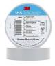 3M 7100184818 165WH6E Temflex 19 mm x 25 m Weiß Vinyl-Isolierband 0,15 mm 