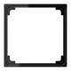 Jung A590ZSW Between frame , black cover with 50x50mm