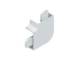 Kleinhuis FW2030.3 flat angle 90° with flanges 18x30 mm ASA RAL9010