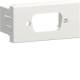 Hager G45MM3019016 Montagerahmen 1f für Multimedia Typ 30 Direkt Klipping