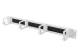 DIGITUS DN-97662 Rear panel 1 U 48,3 cm ( 19 inch ) 4 x bracket with brush strip grey