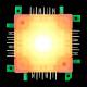 ALLNET Brick'R'knowledge LED Color Brick orange
