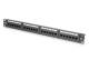 DIGITUS CAT 6 Class E Patch Panel unshielded 24-port RJ45 8P8C LSA 1U Rack Mount