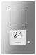TCS CAE1001-0150 Carus Audio Außentation 1Taste 1-r IRIS CAE1001 silber