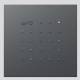 Siedle ELM600-0DG Electronic-Key-LeseModul Dunkelgrau-Glimmer