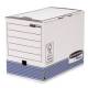Bankers Box 28501 BankersBox Archivschachtel A4 B:200mm blau/weiß 10VE
