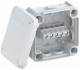 OBO Bettermann 2007434 junction box 114x114x57 200743, light gray m.Klemmleiste + Introductions