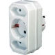 Brennenstuhl 1508050 Adapter plug EUR 2 + protection contact one knows reta