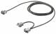Rittal 3124100 SK Master-slave cable, for cooling units, and air/water heat exchangers, 3 m shielded interface cable, (SK BUS system)