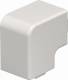OBO Bettermann 6161294 Flat angle cover WDK / HF 40040, 40x40mm white for WDK trunking