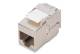 DIGITUS DN-93615-S CAT 6A compact housing, row installation, closed, gray