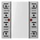 Jung LS5224TSM KNX Tastsensormodul 2fach 24VAC/DC 2-Kanal 4Schaltp. LS/FD-design