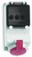 Bals 1587 Wandsteckdose GT abgesichert 16A 5p 400V 6h IP44 Geh.Gr:225x118