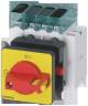 Siemens 3LD31501TL13 3LD3150-1TL13 switch disconnector 25A main switch 3-pole+N 9.0kW red/yellow